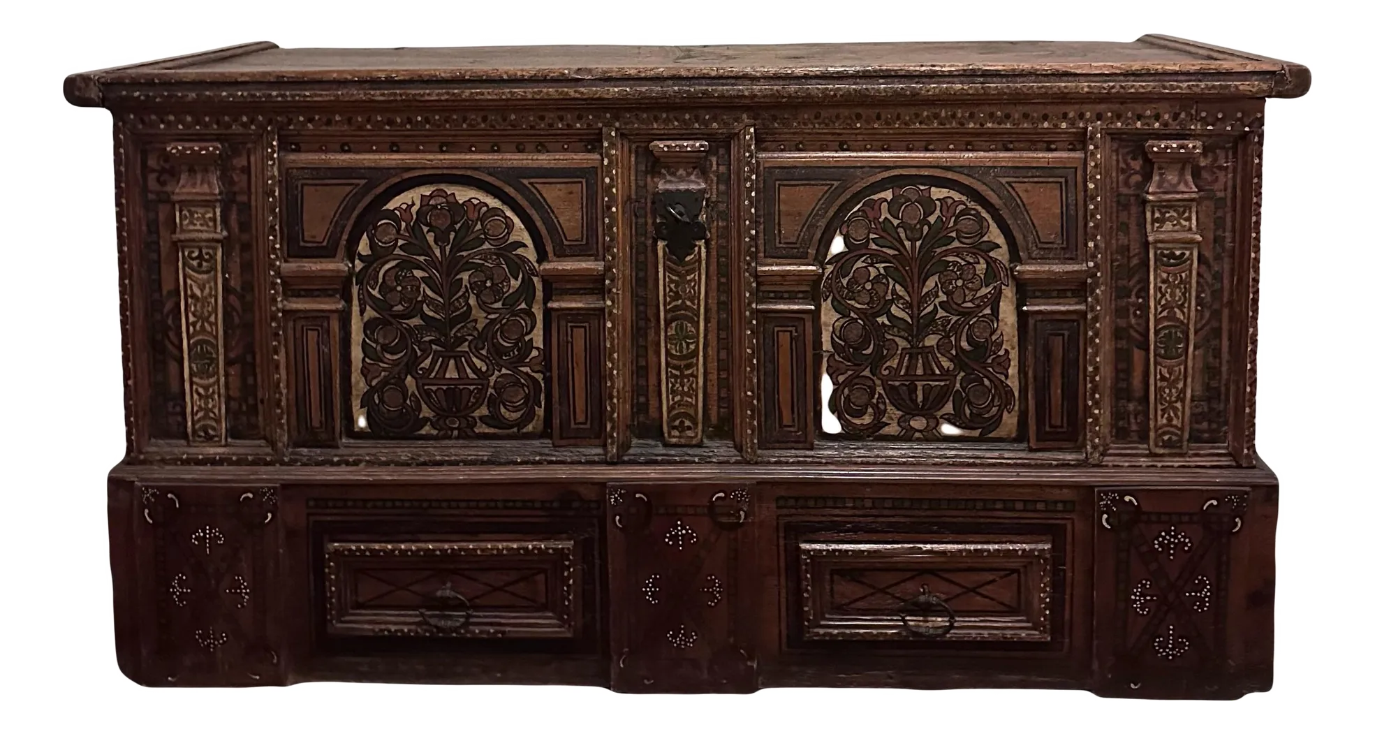 18th Century Tyrolean Blanket or Wedding Chest