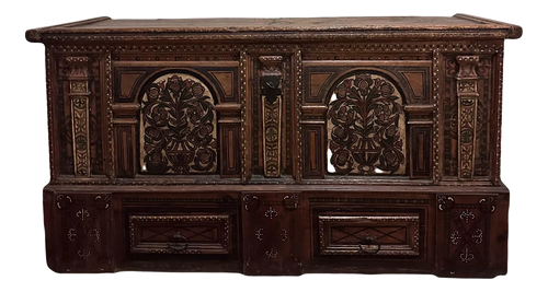 18th Century Tyrolean Blanket or Wedding Chest