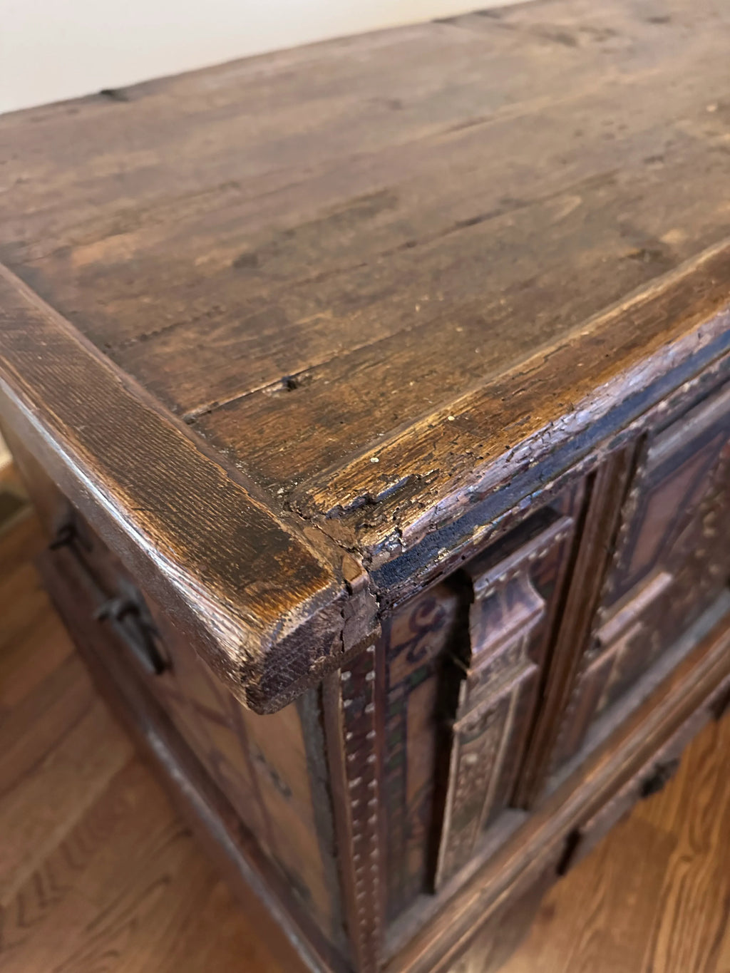18th Century Tyrolean Blanket or Wedding Chest