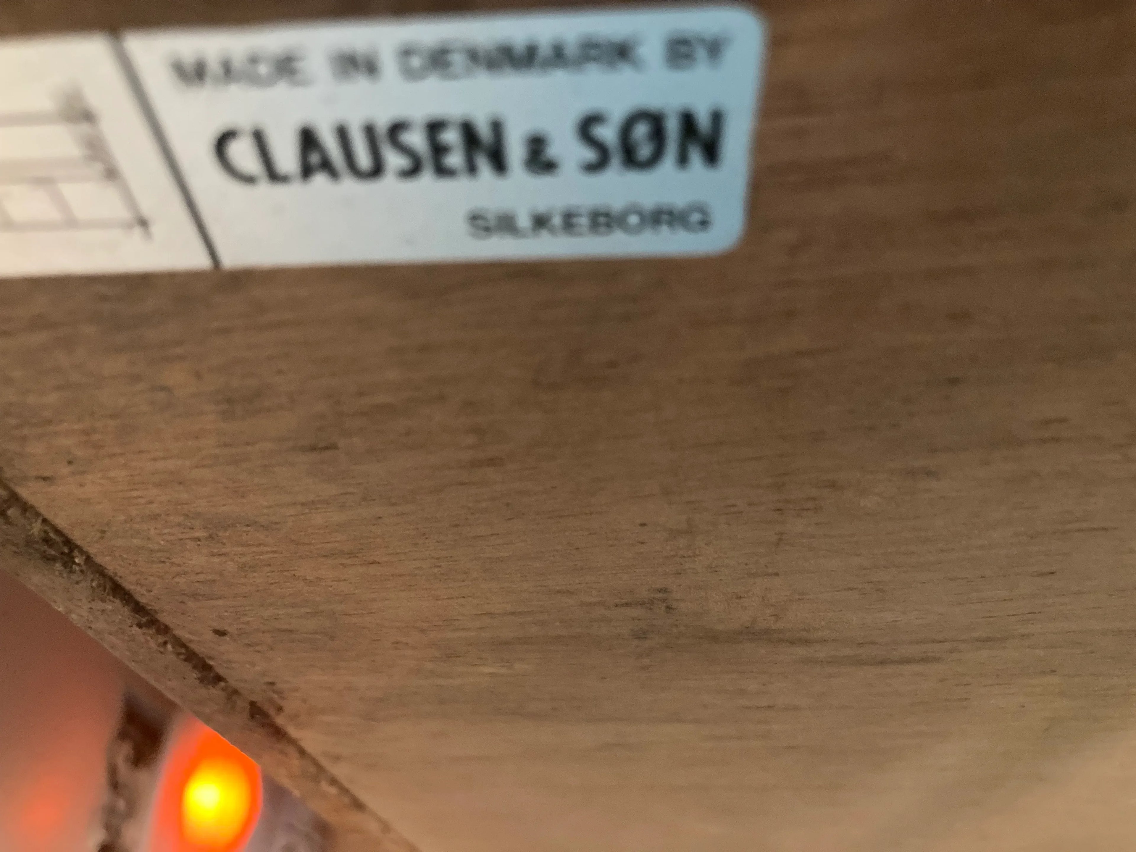 1960s Danish Modern Teak Credenza by Clausen and Son - Silkebørg