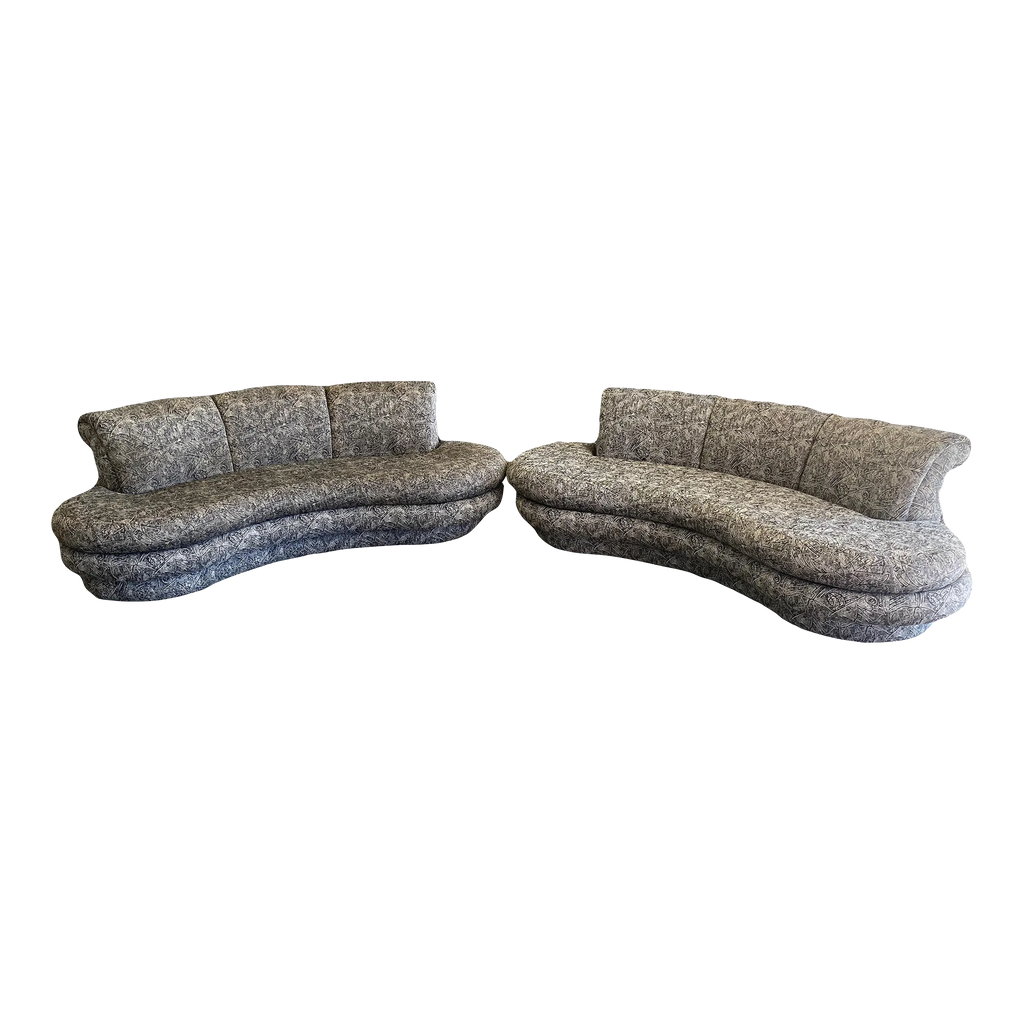 1990s Model 5970-9 Postmodern Biomorphic Cloud Sofa by Adrian Pearsall for Comfort Designs