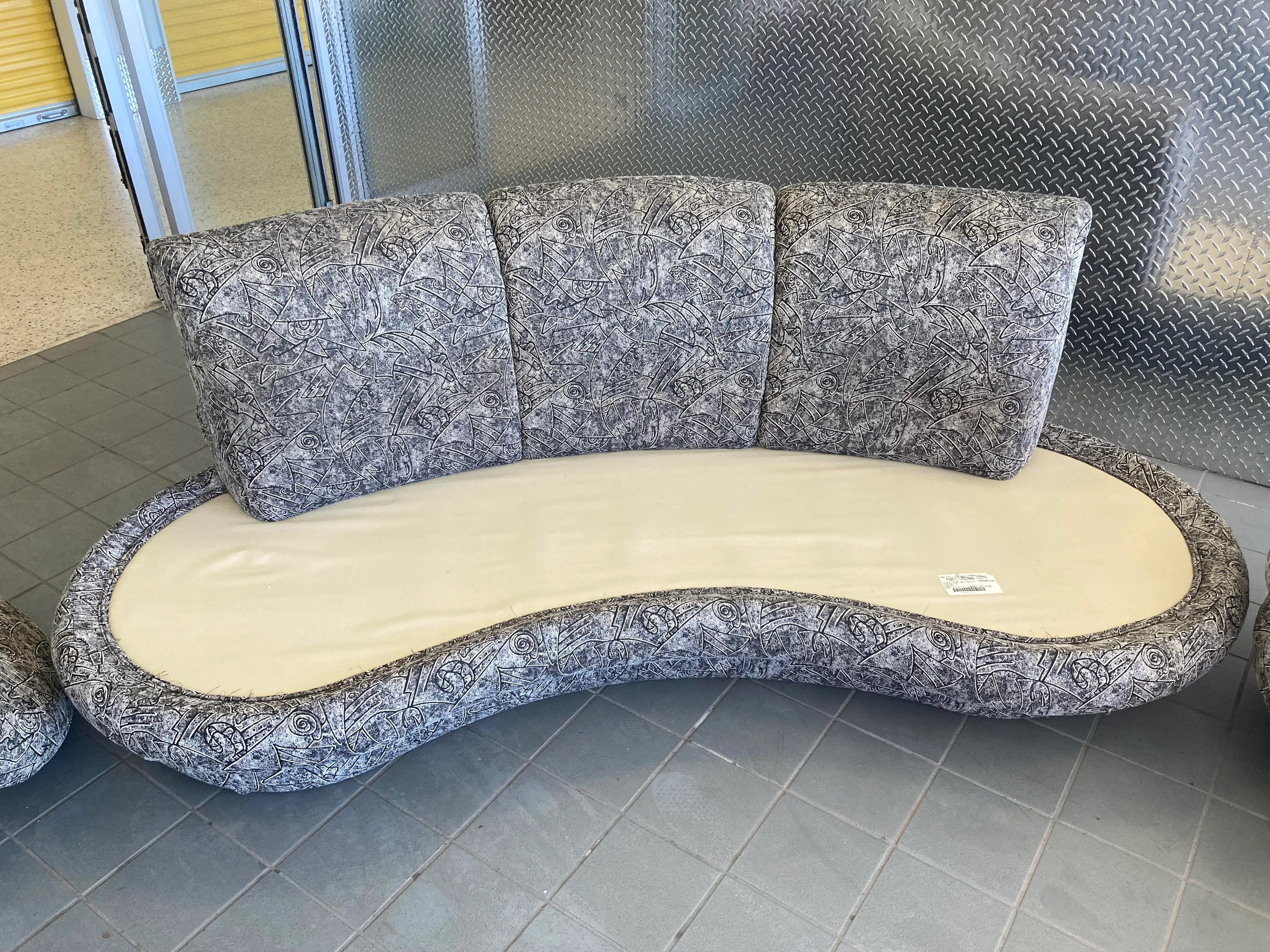 1990s Model 5970-9 Postmodern Biomorphic Cloud Sofa by Adrian Pearsall for Comfort Designs