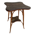 Antique Bentwood Clover Leaf Side Table