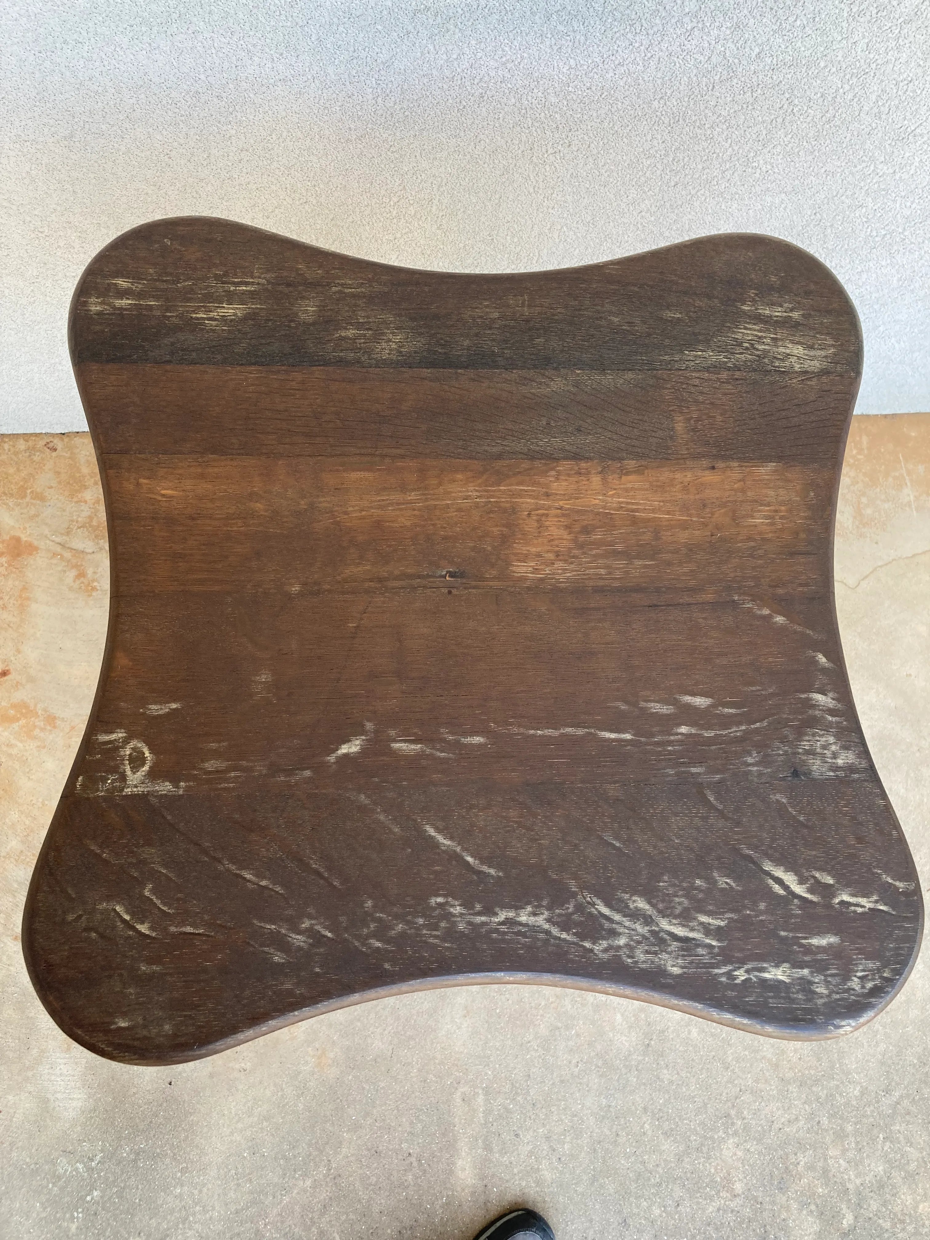 Antique Bentwood Clover Leaf Side Table