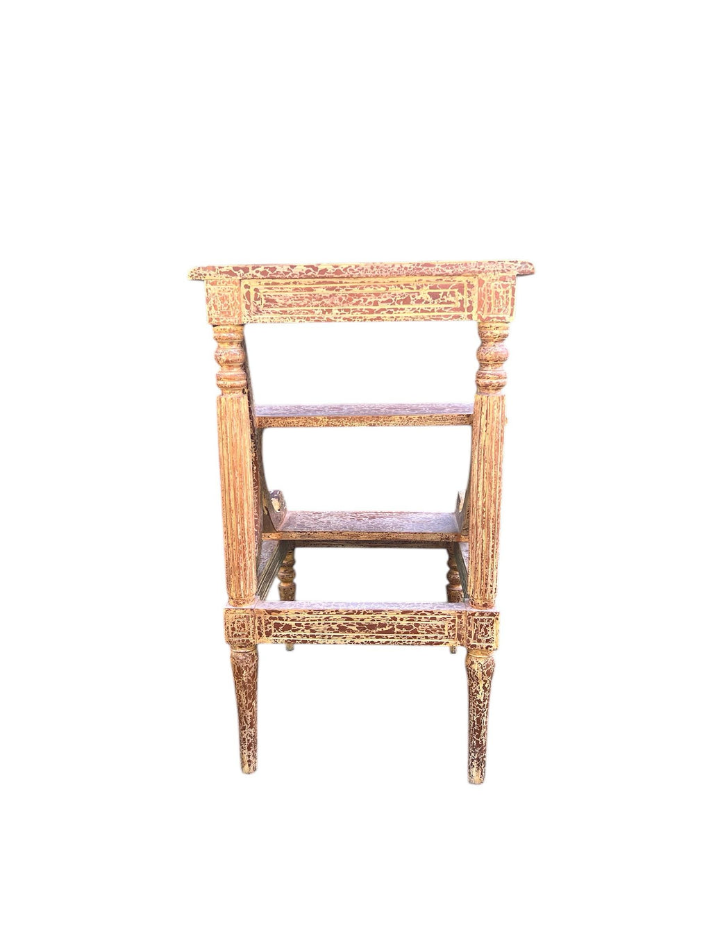 Antique Library Steps or Three-Tiered Side Table