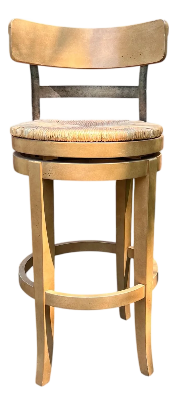 Ballard Designs Marguerite Swivel Bar Height Counter Stool