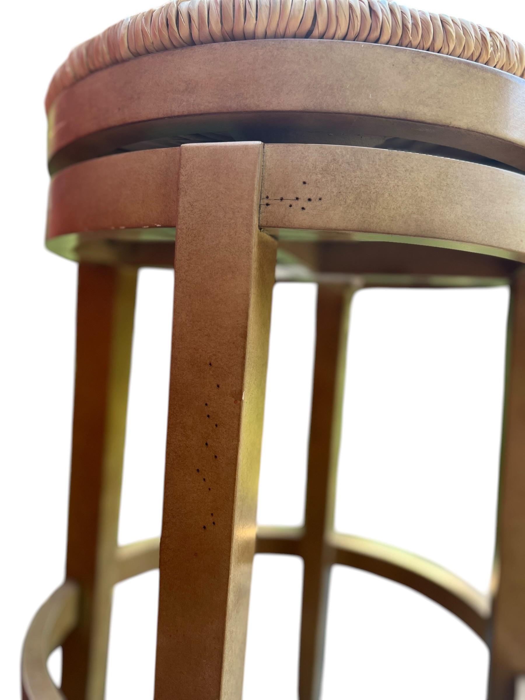Ballard Designs Marguerite Swivel Bar Height Counter Stool