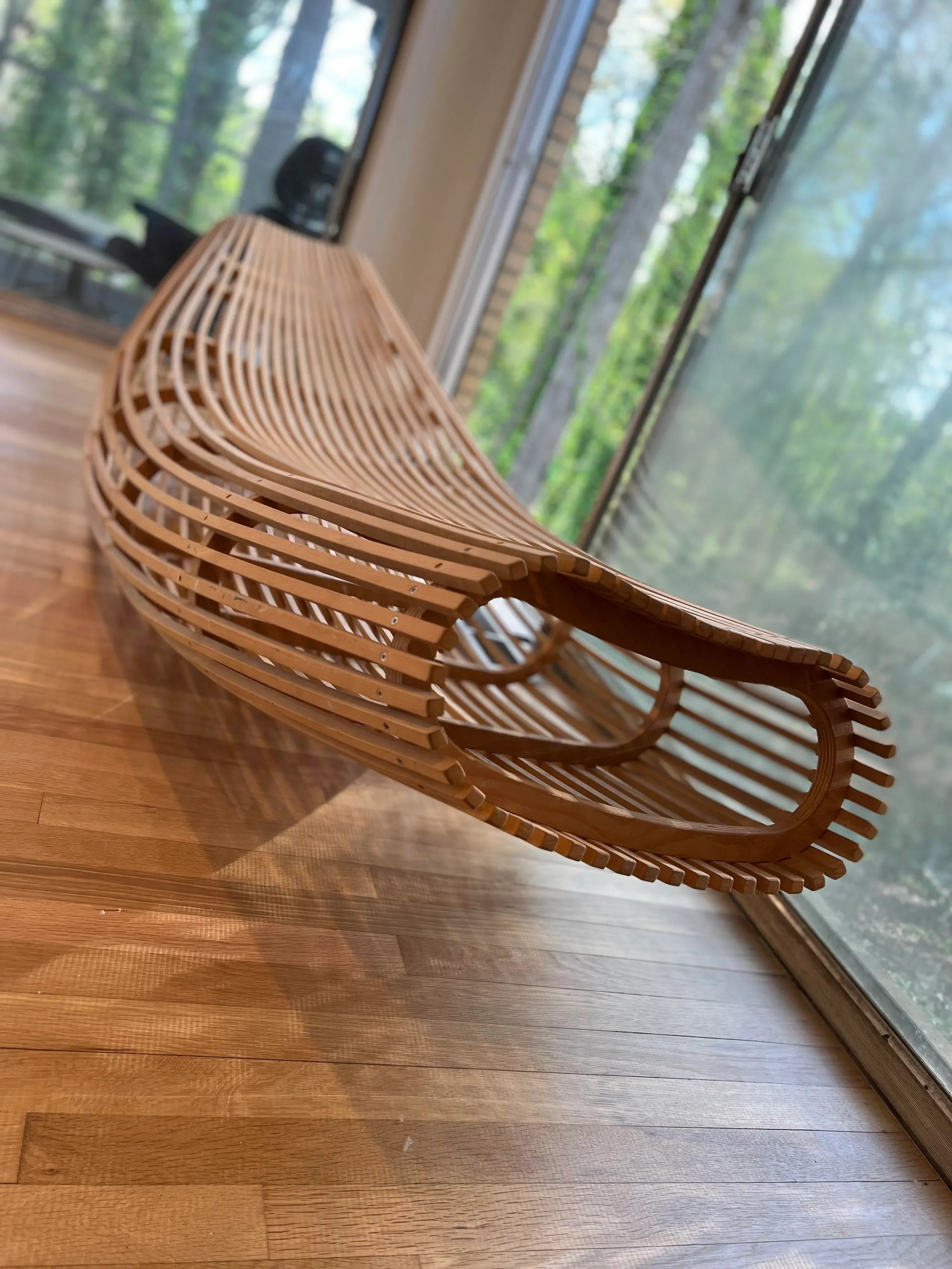David Trubridge Body Raft 2000 Chaise for Cappellini, Italy