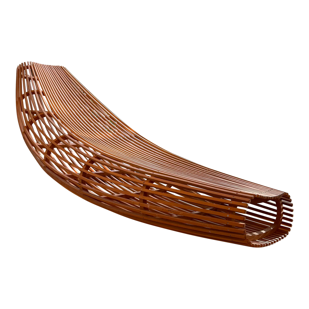 David Trubridge Body Raft 2000 Chaise for Cappellini, Italy