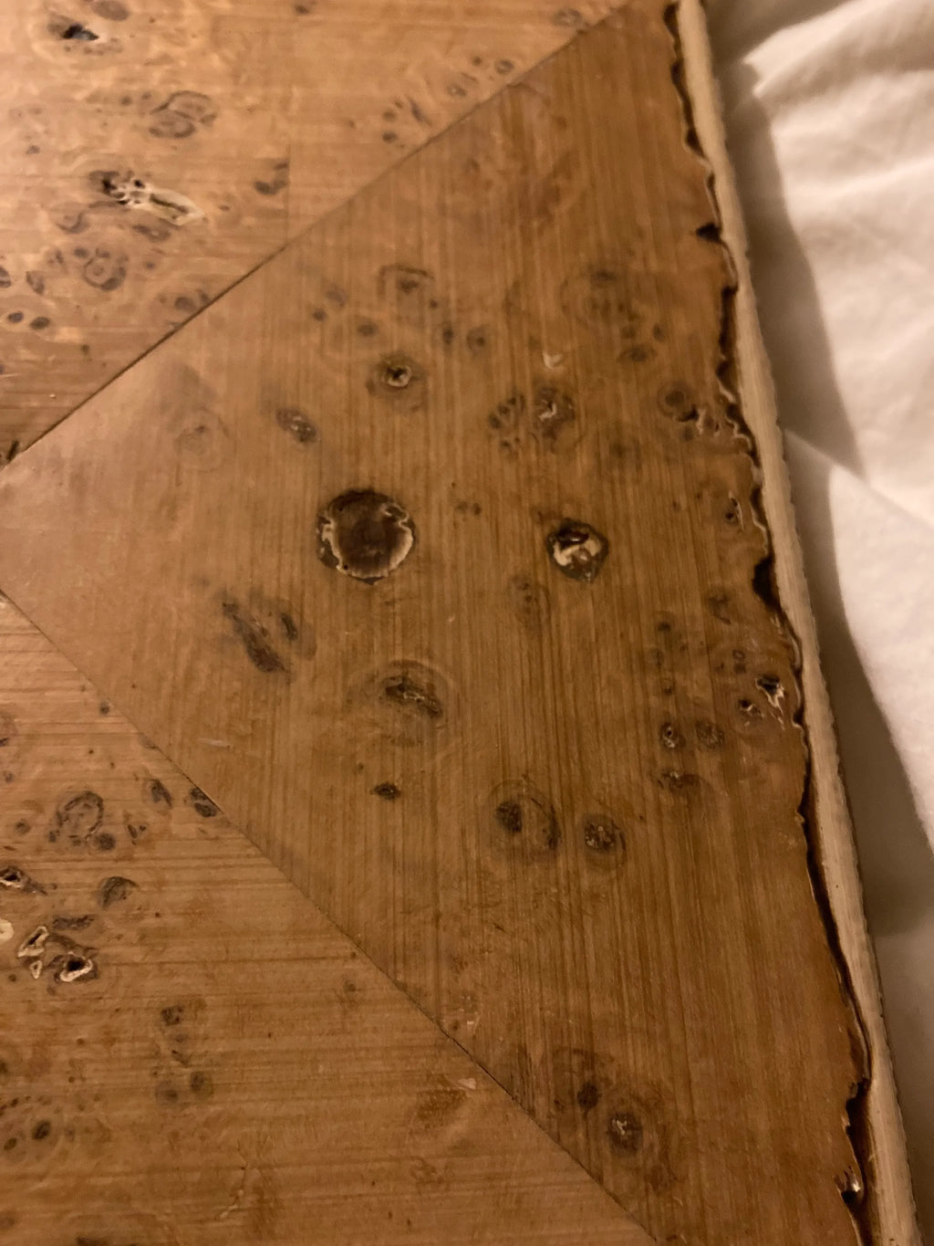 Hand-Crafted Burlwood Gentleman’s Dresser Box