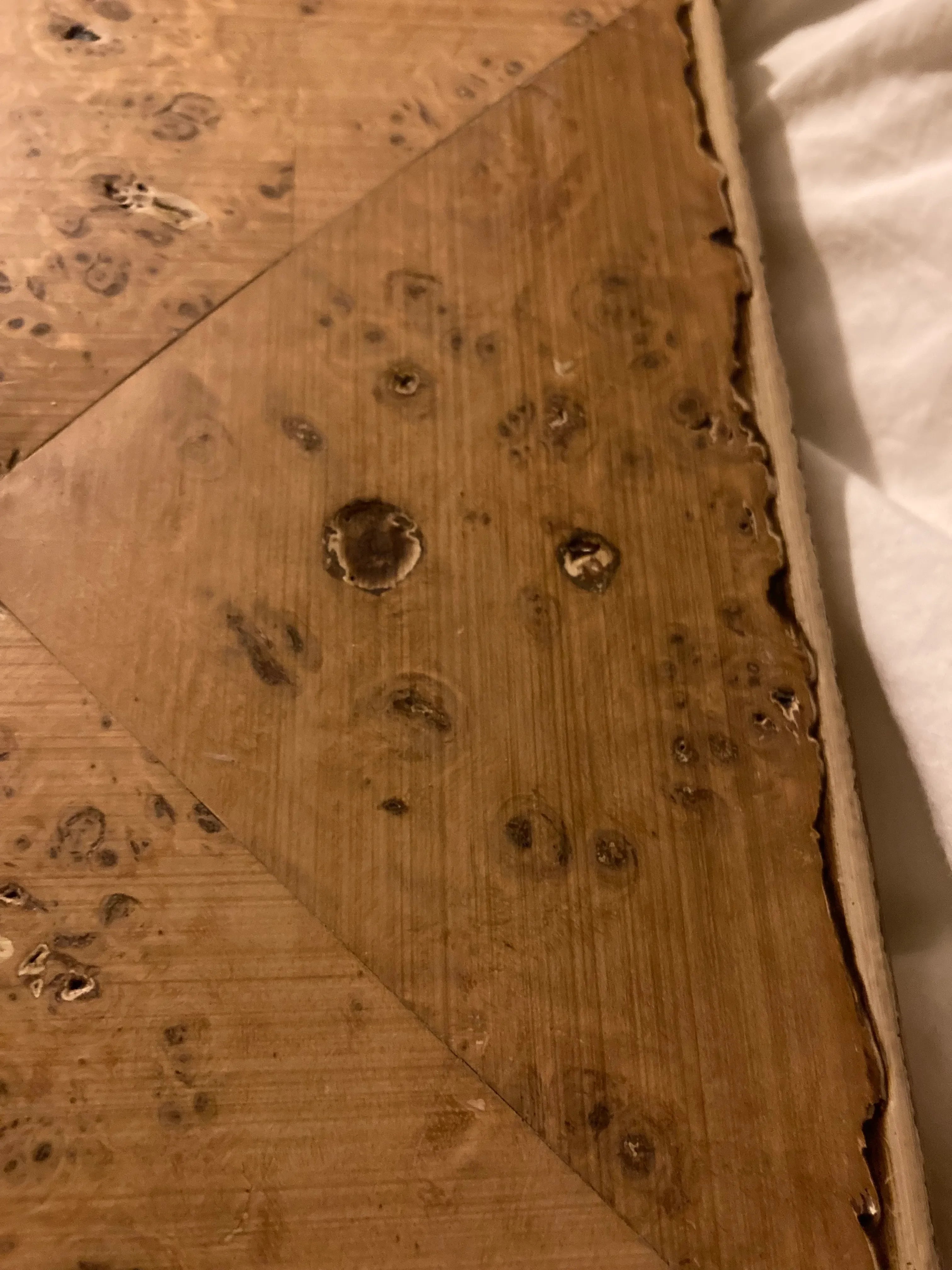 Hand-Crafted Burlwood Gentleman’s Dresser Box