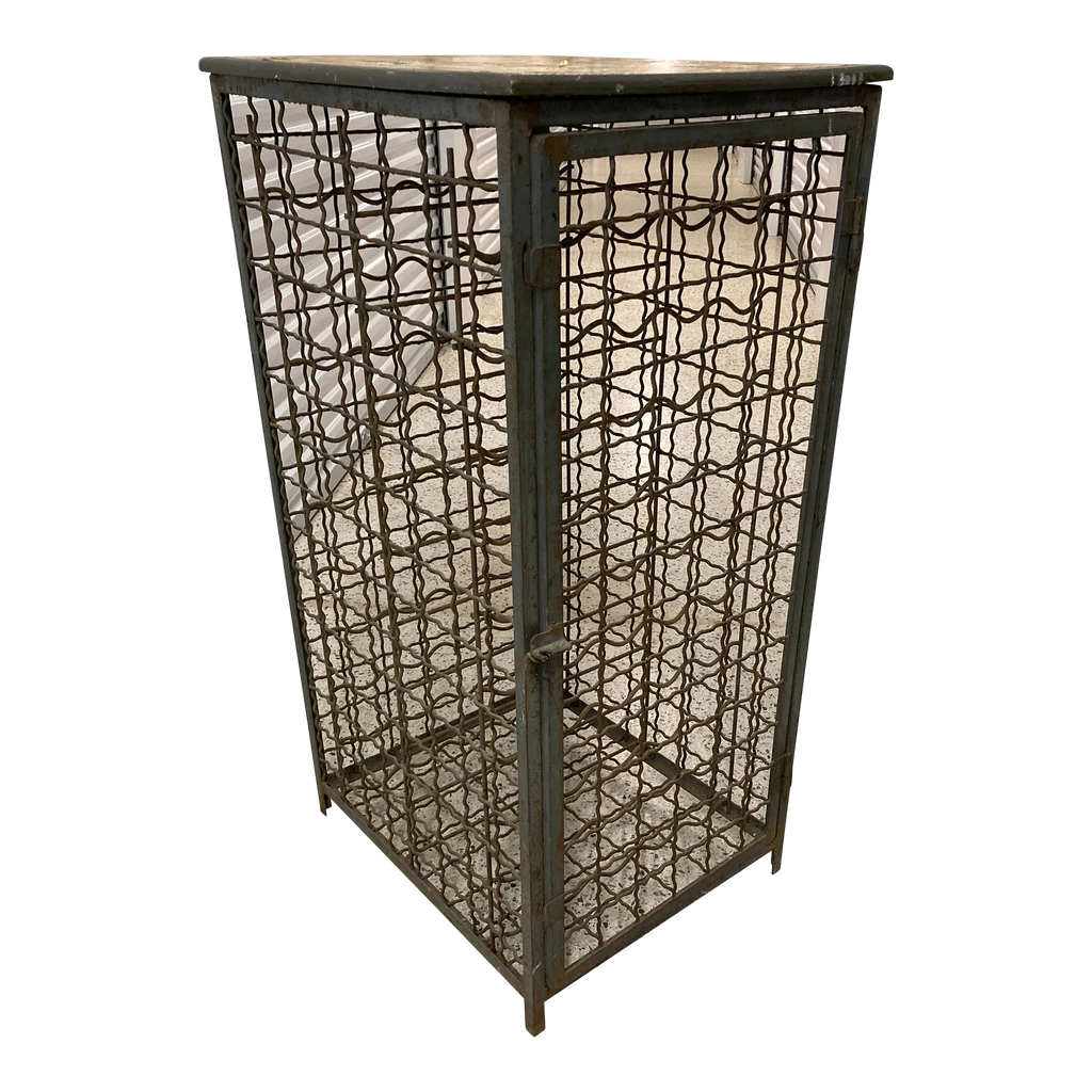 Late 19th Century French Industrial Wine Cage