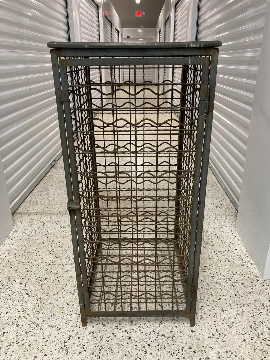Late 19th Century French Industrial Wine Cage