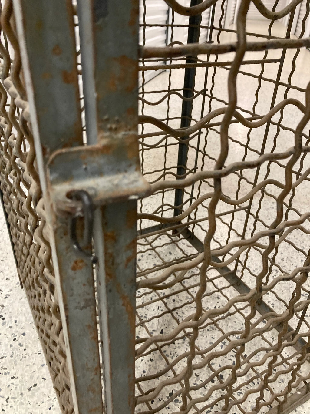 Late 19th Century French Industrial Wine Cage
