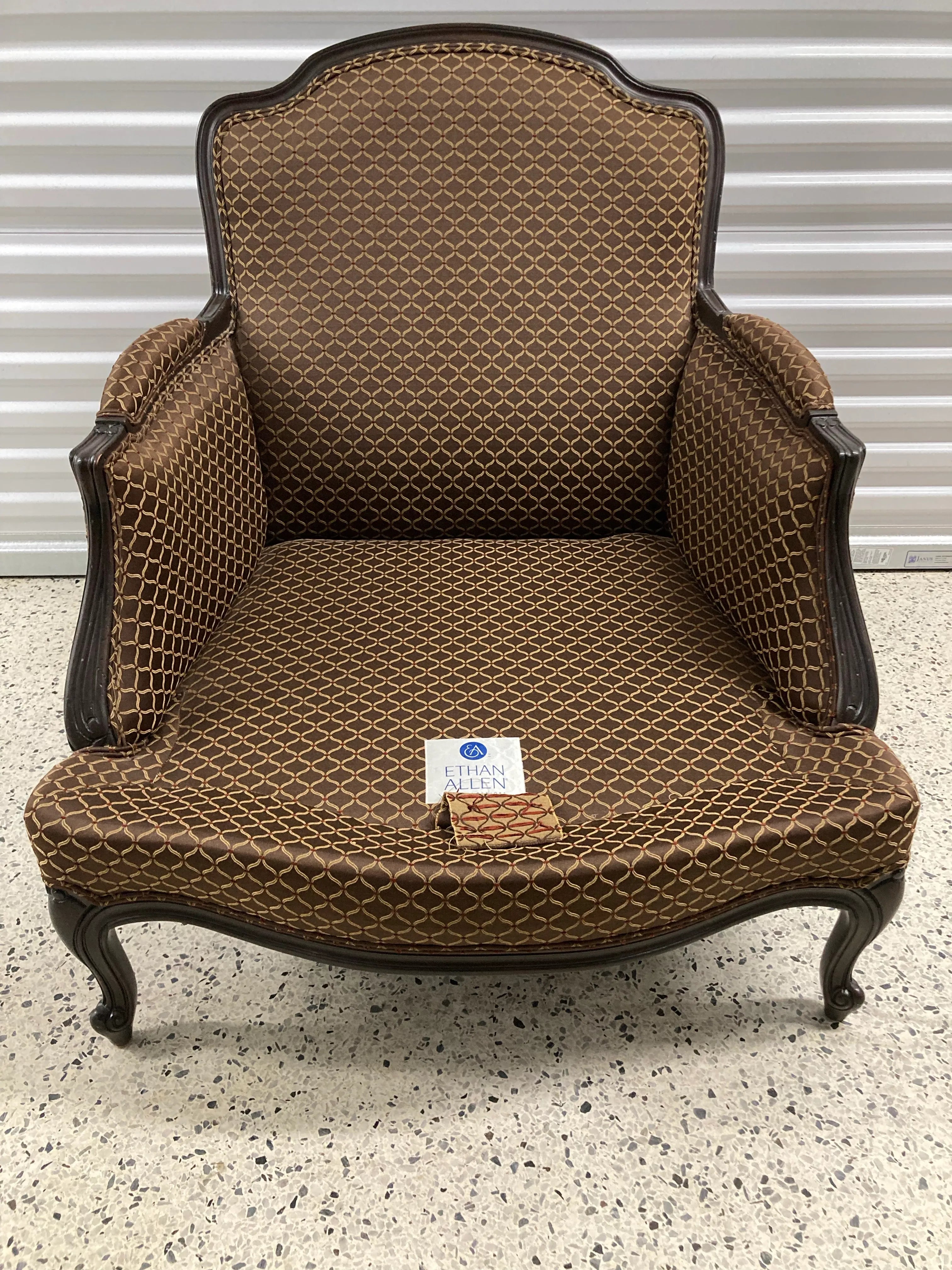 Late 20th Century Oversized Armchair by Ethan Allen