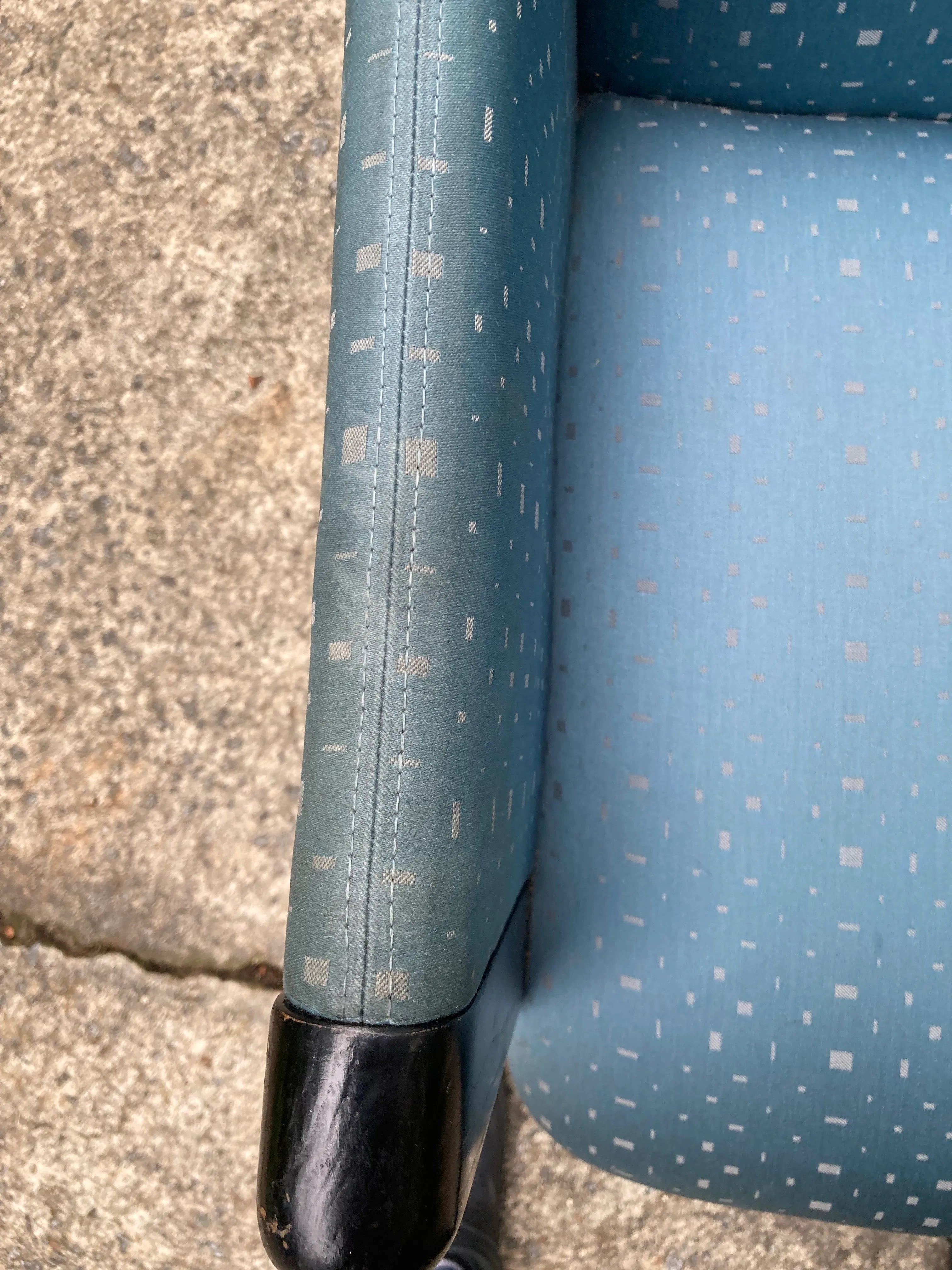 Late 20th Century Postmodern Club Chairs by Brayton International - a Pair