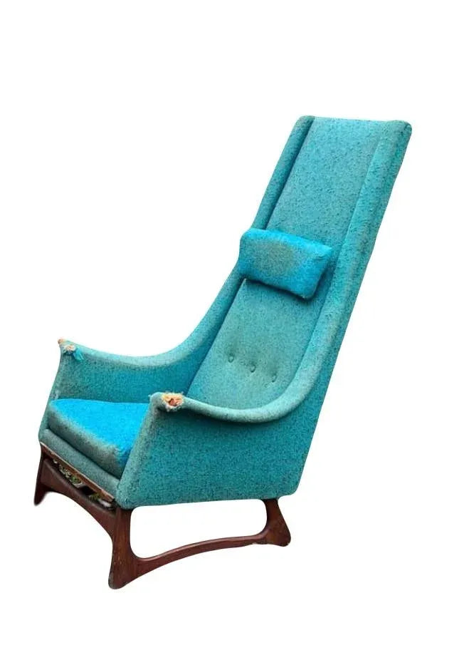 Mid 20th Century Adrian Pearsall for Craft Associates 2486-C High Back Lounge Chair