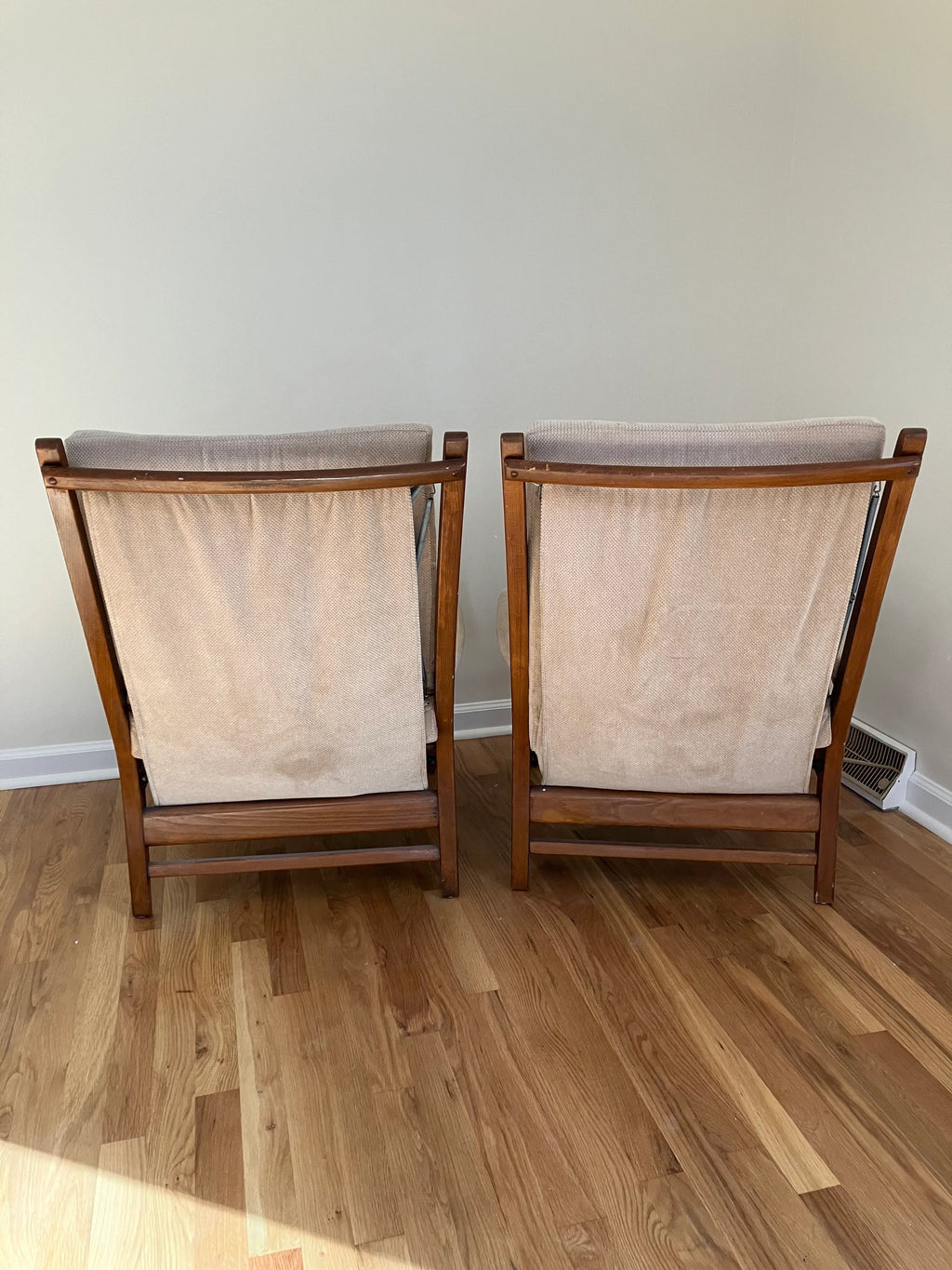 Mid-20th Century Armchairs and Footstool by Samuel Parker for Parker Knoll, England - Set of 3