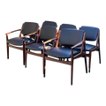 Mid-20th Century Arne Vodder Elle and Ella Dining Chairs - Set of 6