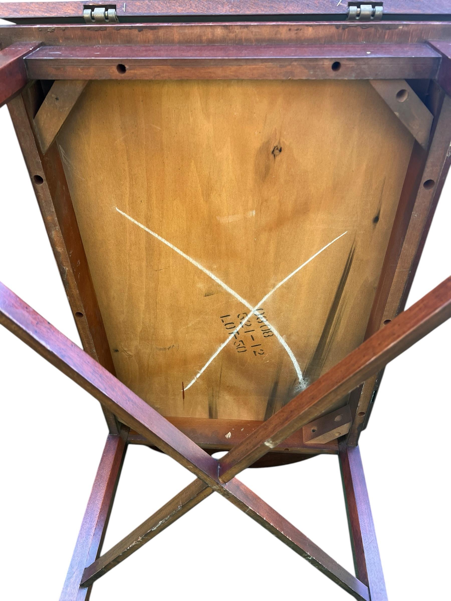 Mid-20th Century Attributed to Henkel Harris Butler Coffee or Occasional Table in Solid Cherry