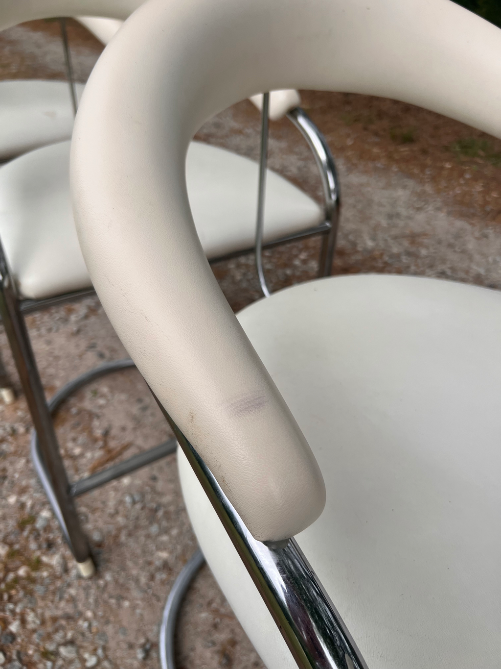 Mid 20th Century BauHaus Ss33 Cantilevered Barstools by Anton Lorenz for Thonet - Set of Four