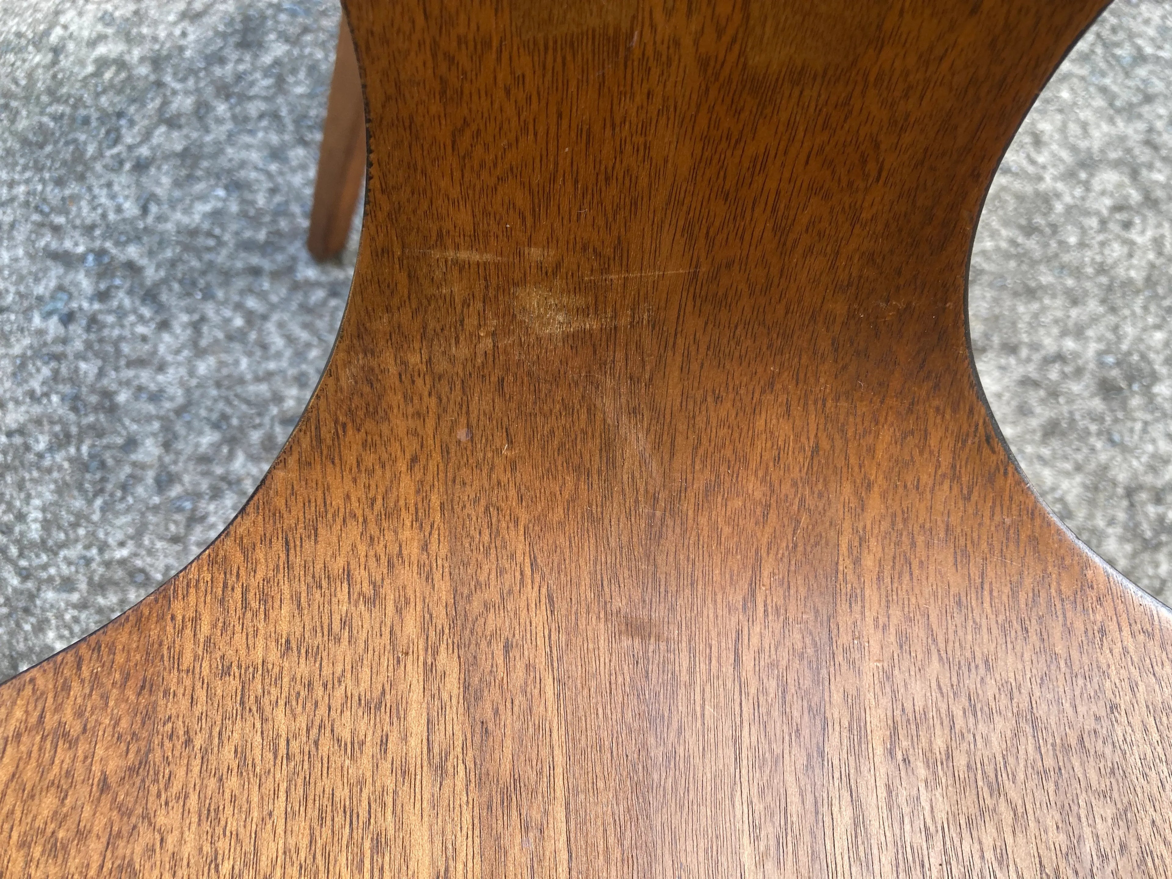 Mid-20th Century Bent Plywood Side Chairs in the Style of Norman Cherner - a Pair