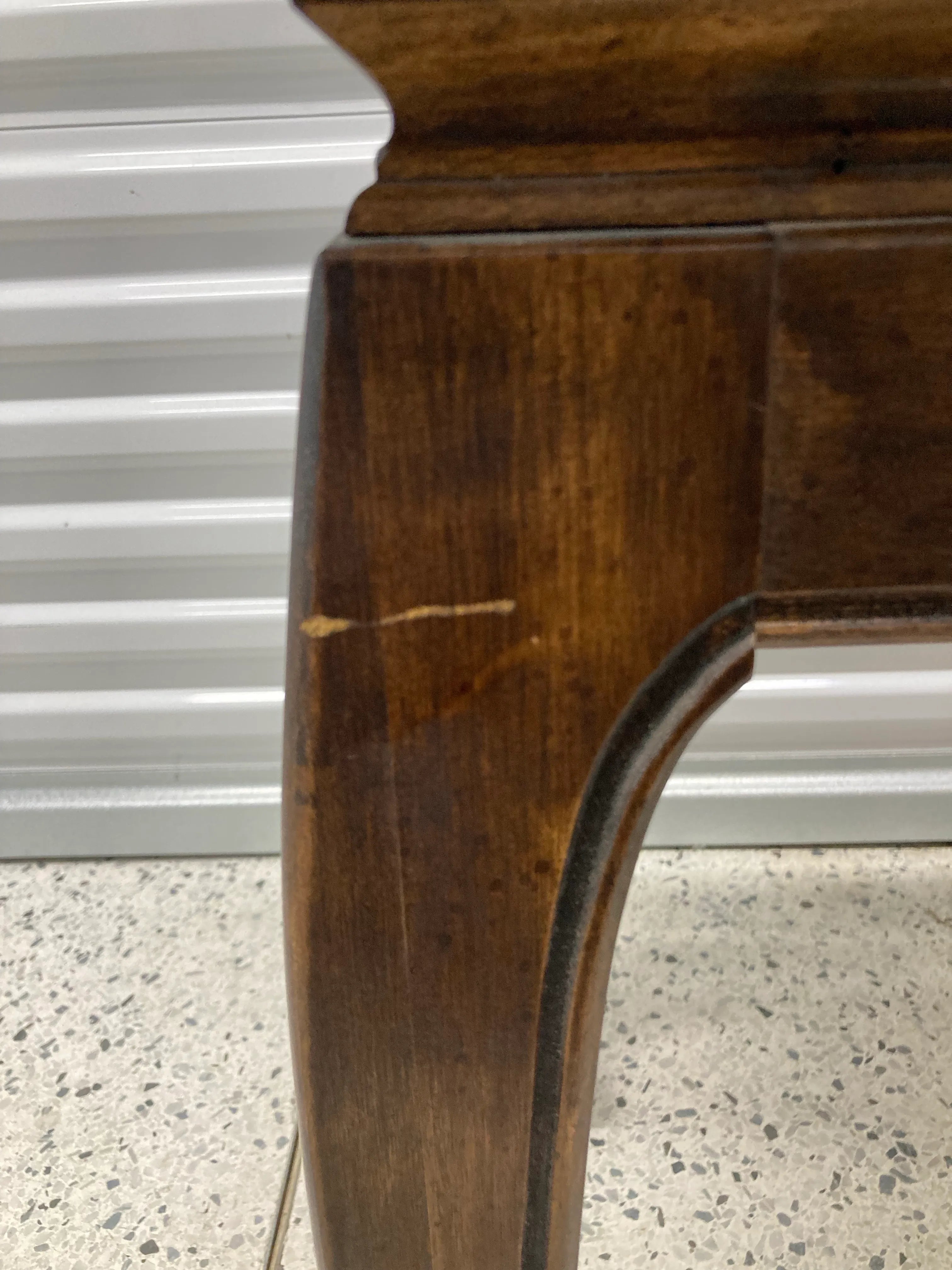 Mid-20th Century Chinoiserie Ming Console or Sofa Table With Woven Grass Inset Top and Chow Legs