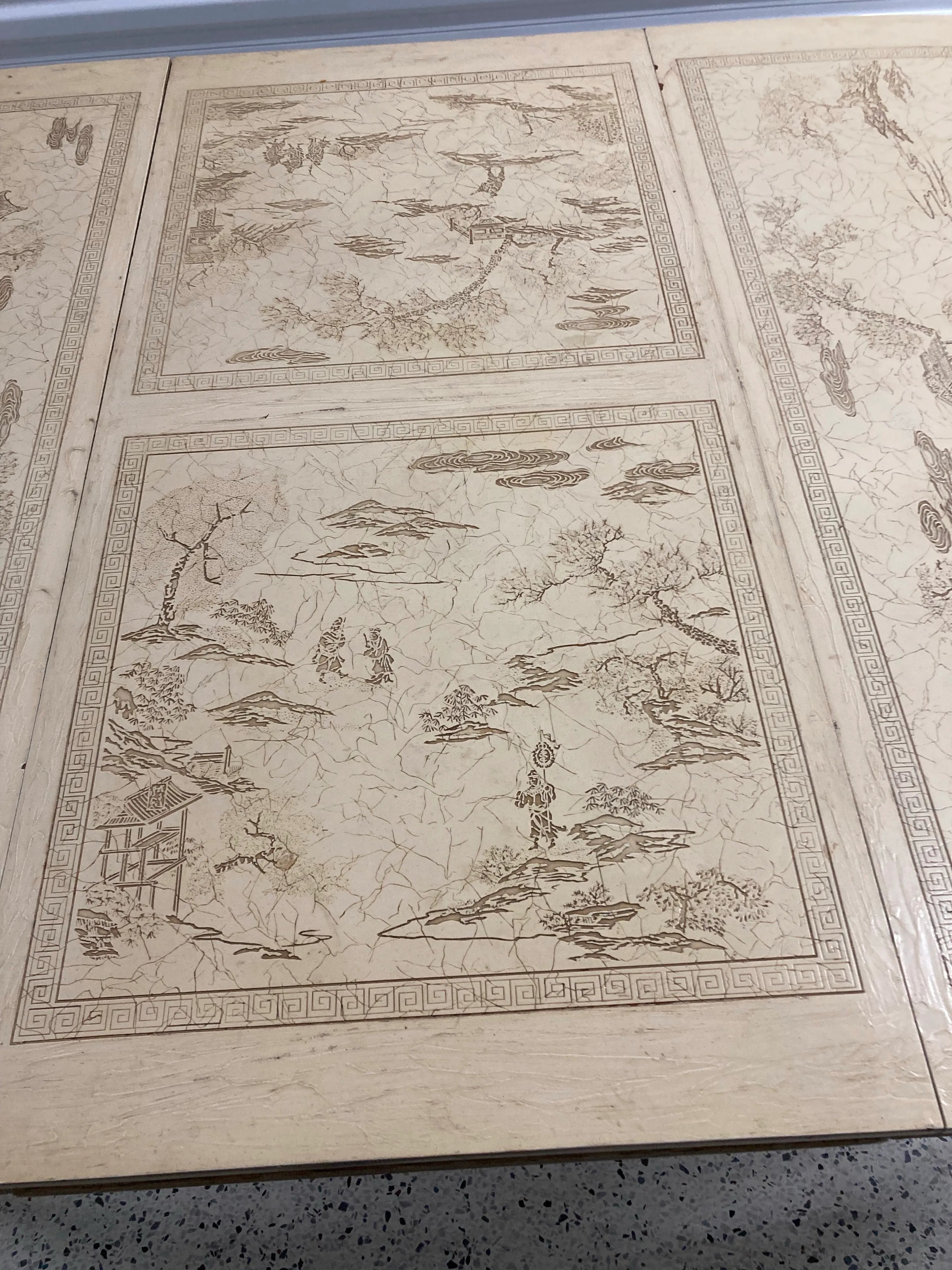 Mid-20th Century Chinoiserie Oval Dining Table by Ming Treasures for Drexel Heritage in Ivory Lacquer