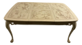Mid-20th Century Chinoiserie Oval Dining Table by Ming Treasures for Drexel Heritage in Ivory Lacquer