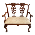 Mid-20th Century Chippendale Bench by Century Chair Company