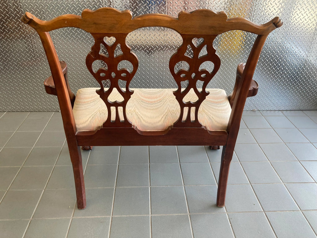 Mid-20th Century Chippendale Bench by Century Chair Company