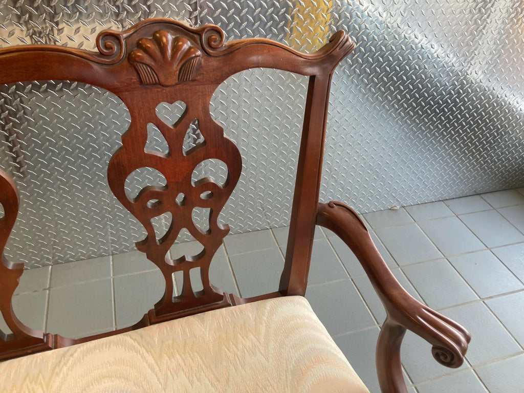Mid-20th Century Chippendale Bench by Century Chair Company