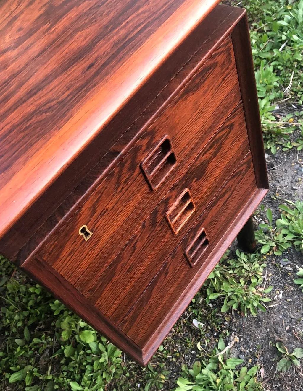 Mid 20th Century Danish Modern Rosewood Desk by Arne Vodder for Sibast