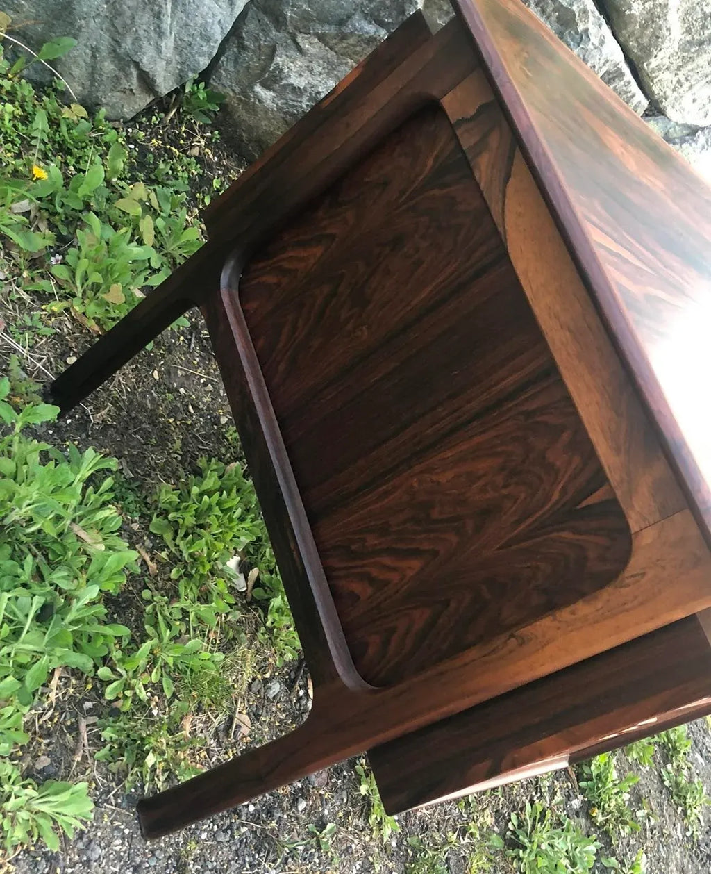 Mid 20th Century Danish Modern Rosewood Desk by Arne Vodder for Sibast