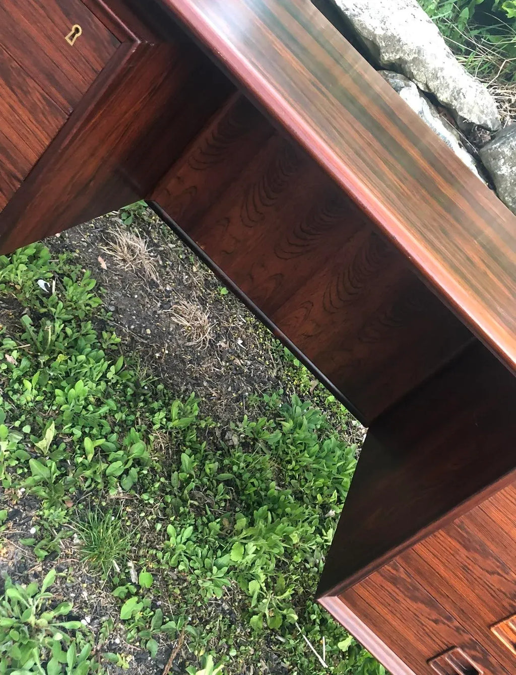 Mid 20th Century Danish Modern Rosewood Desk by Arne Vodder for Sibast