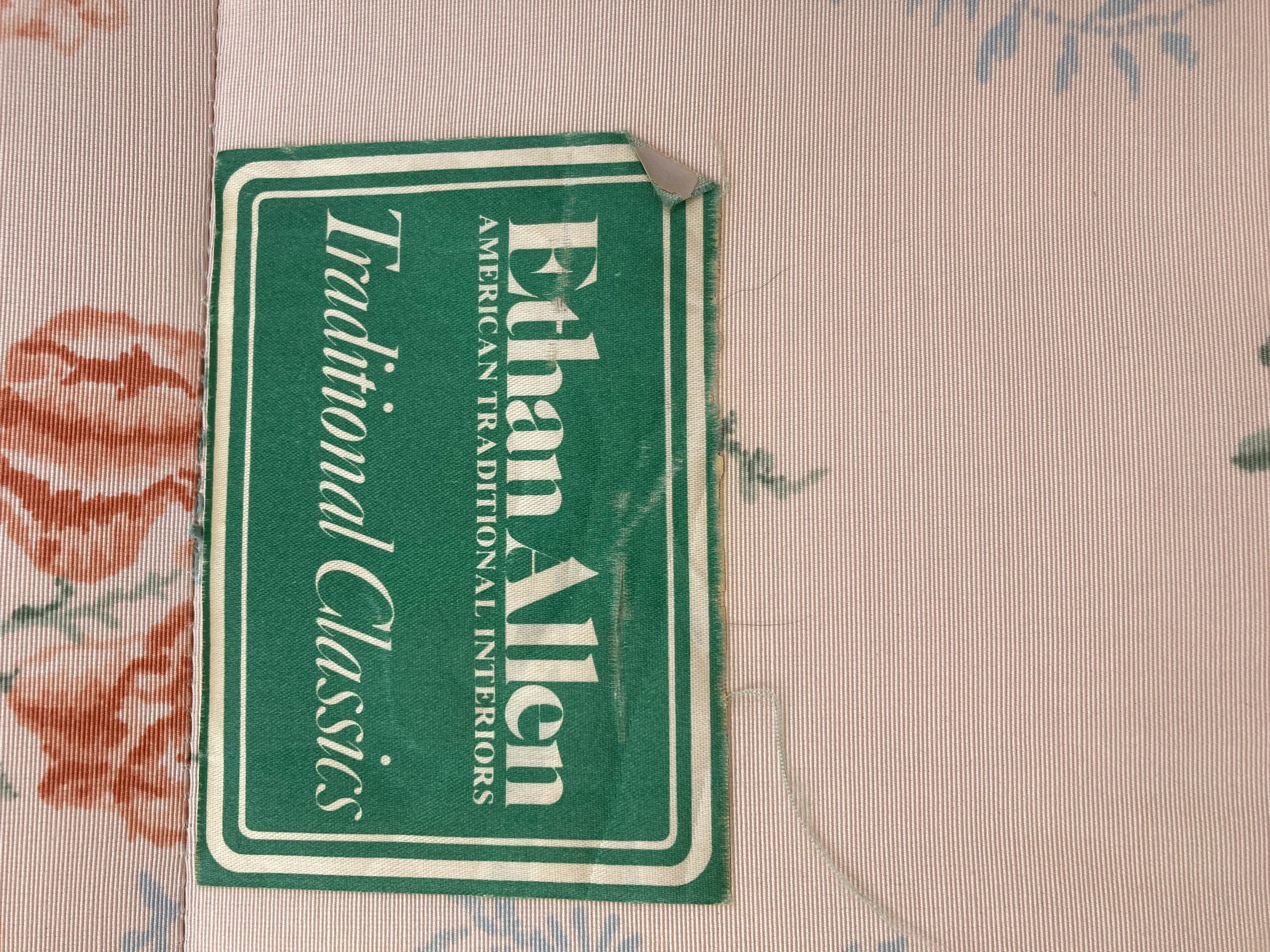 Mid 20th Century Ethan Allen Wingback Chairs - Set of 2