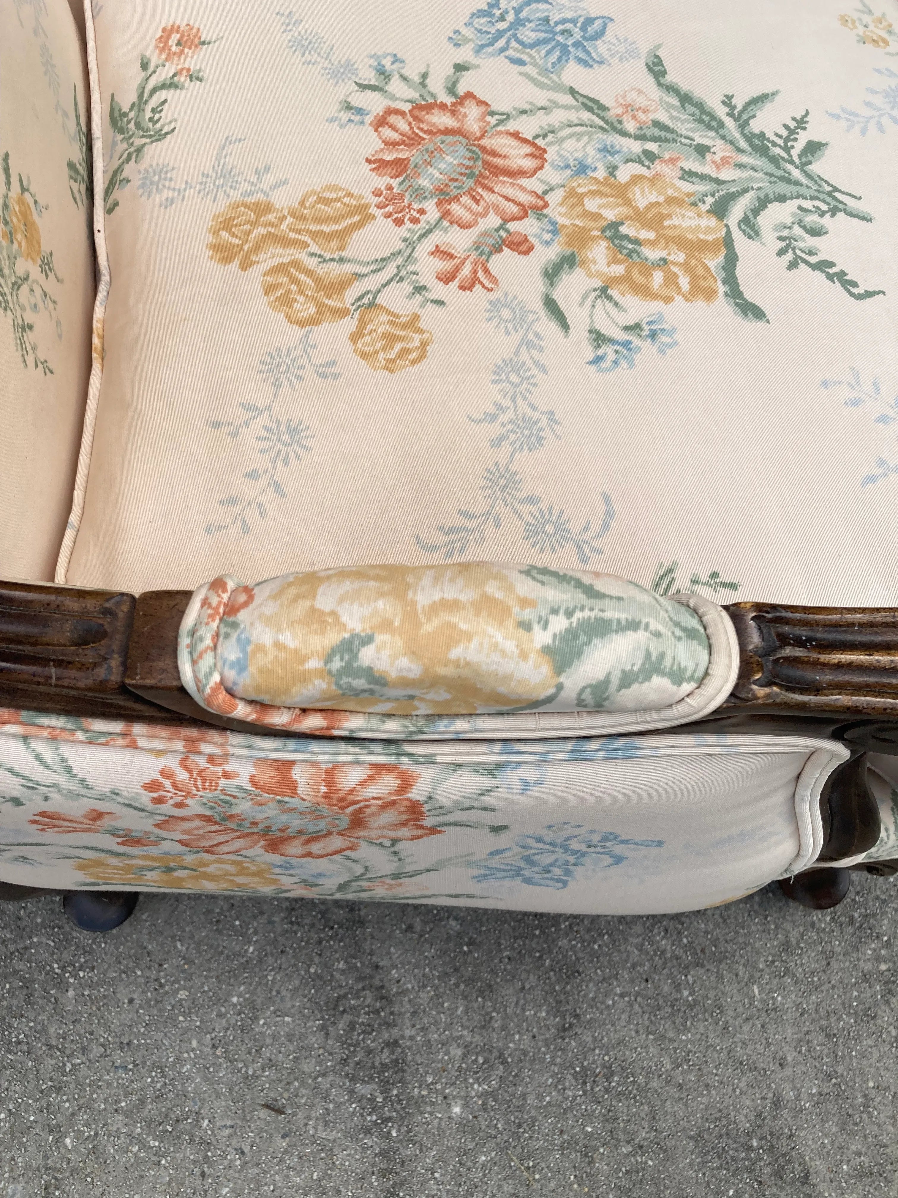 Mid 20th Century Ethan Allen Wingback Chairs - Set of 2
