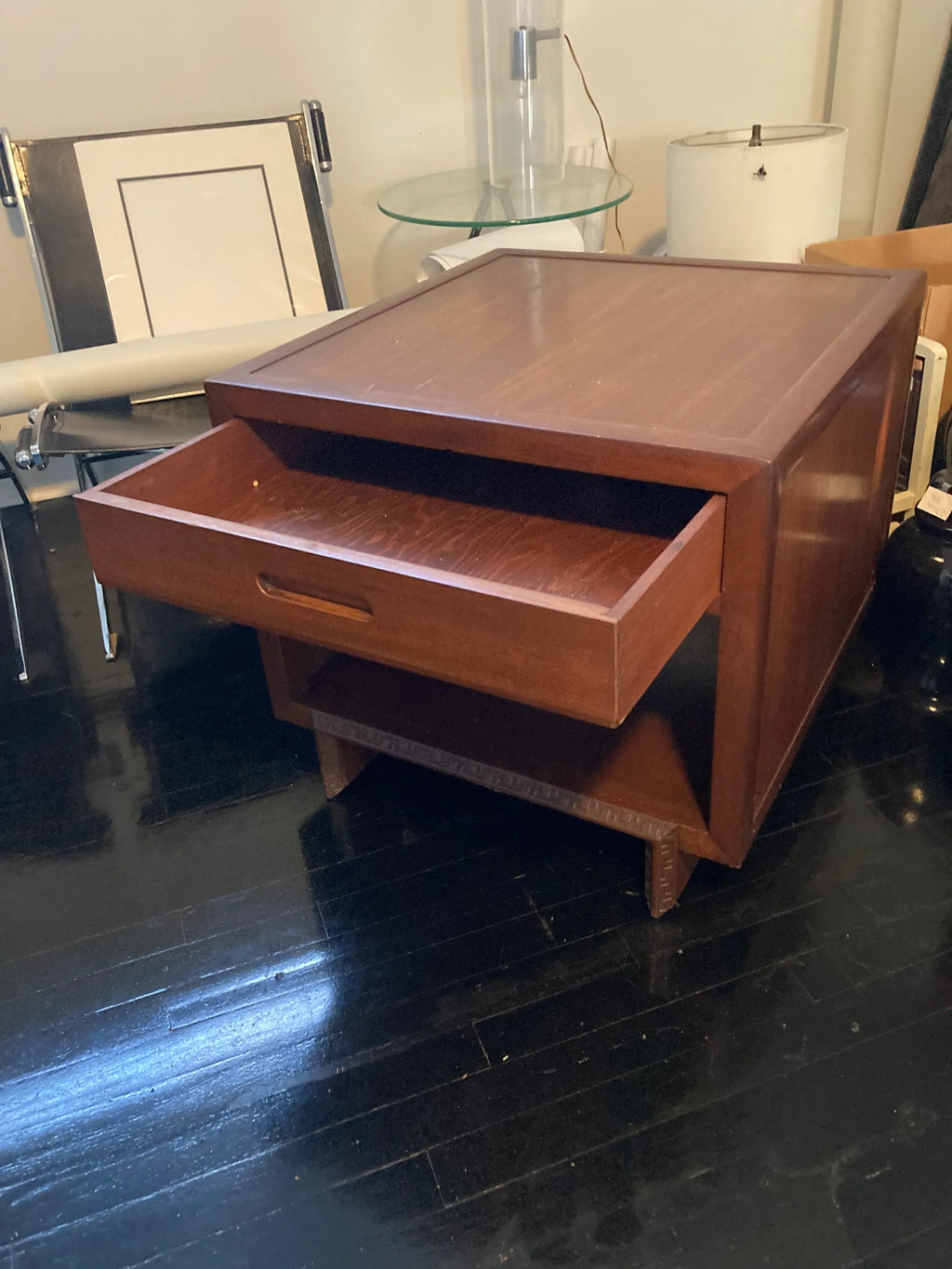 Mid 20th Century Frank Lloyd Wright for Henredon Occasional Table