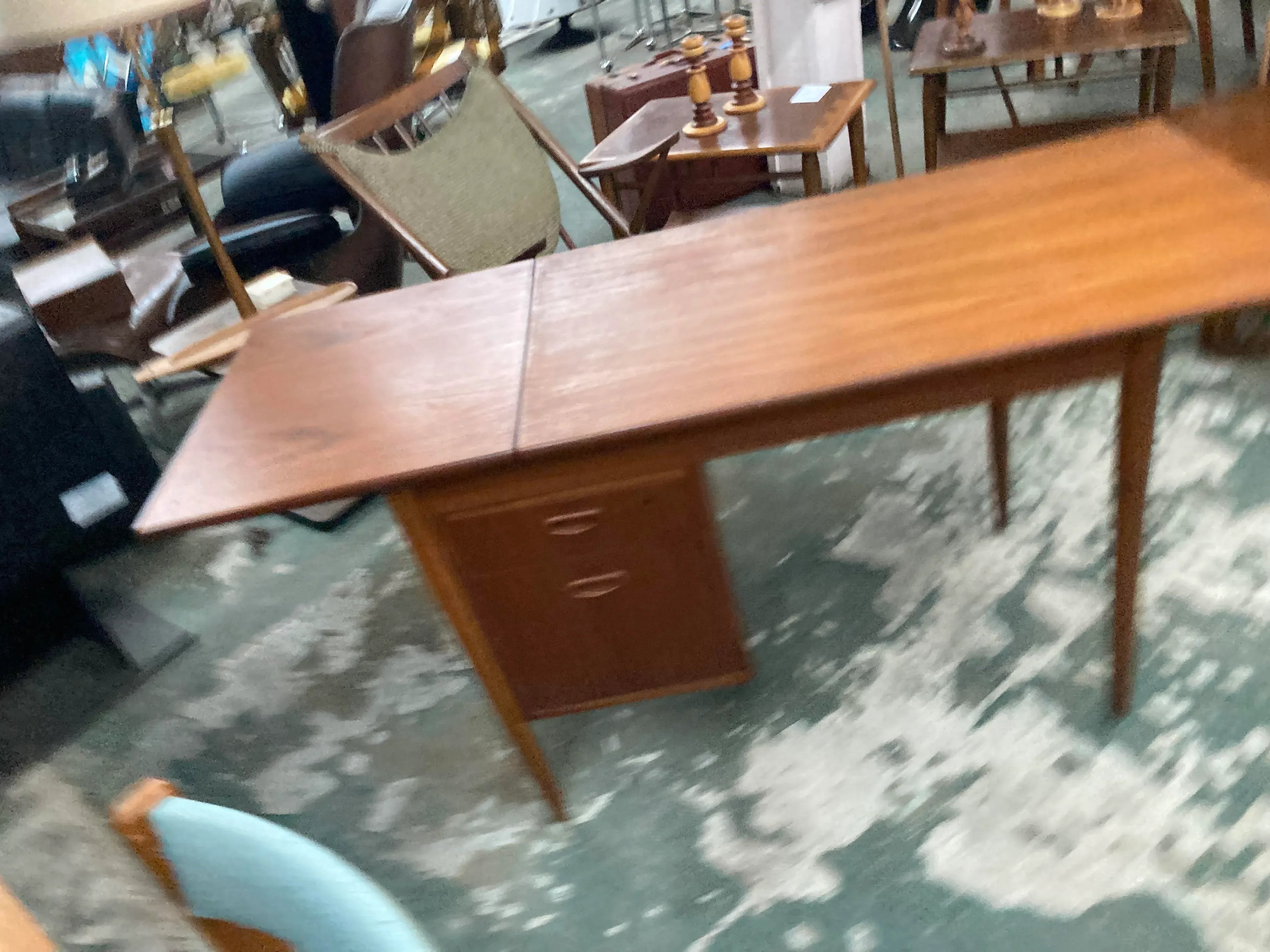 Mid-20th Century Gemla Dio Danish Modular Expandable Student Desk