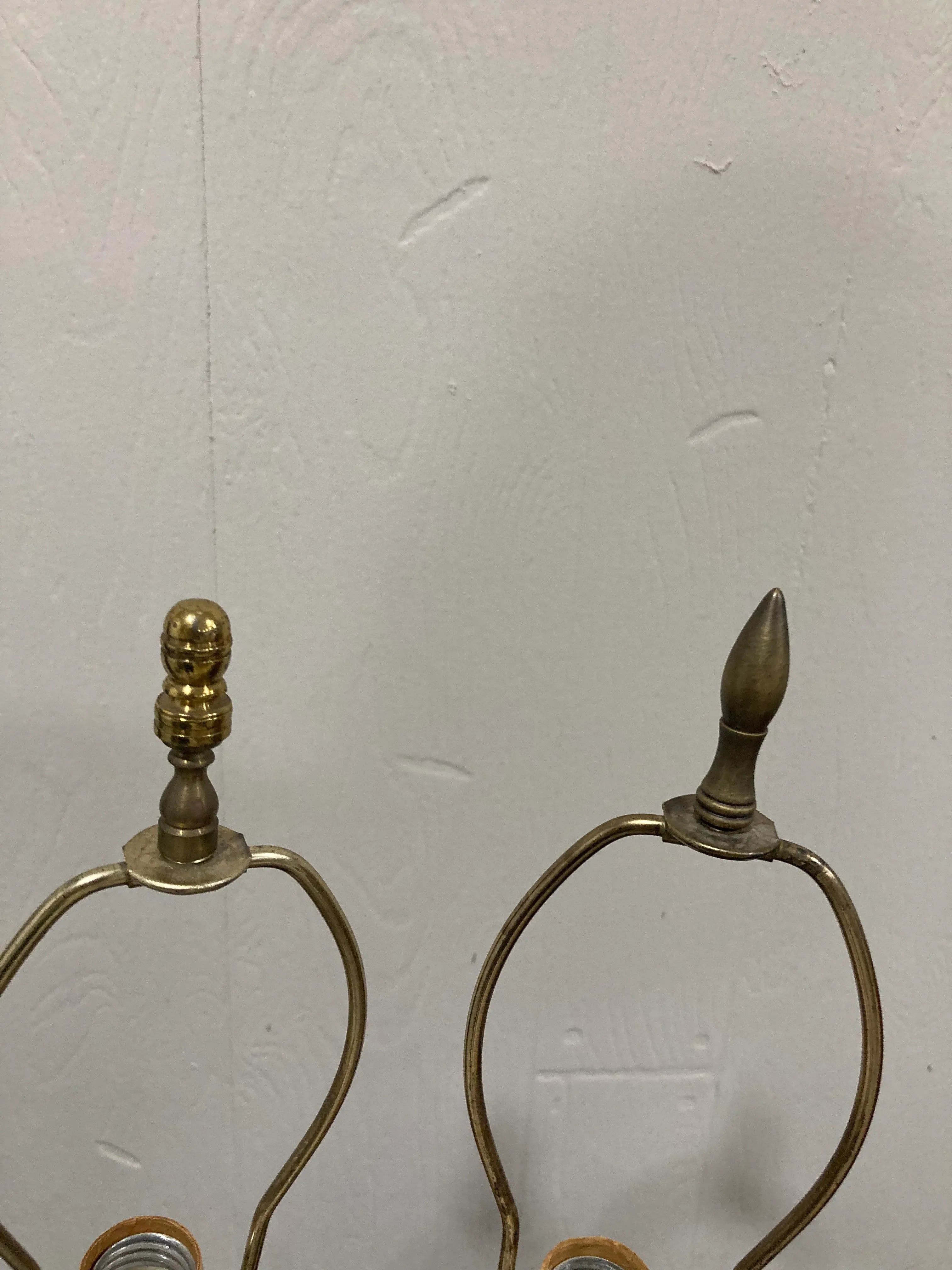 Mid-20th Century Japonisme Figural Geisha Lamps by A. Santini, Italy - a Pair