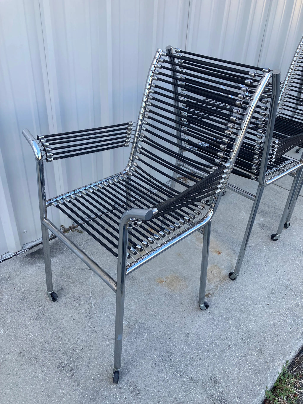 Mid-20th Century René Herbst Sandows Armchairs - Set of 4