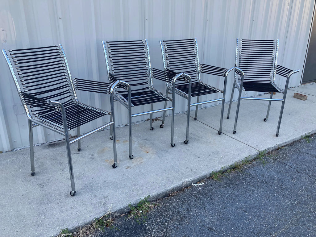 Mid-20th Century René Herbst Sandows Armchairs - Set of 4