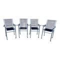 Mid-20th Century René Herbst Sandows Armchairs - Set of 4