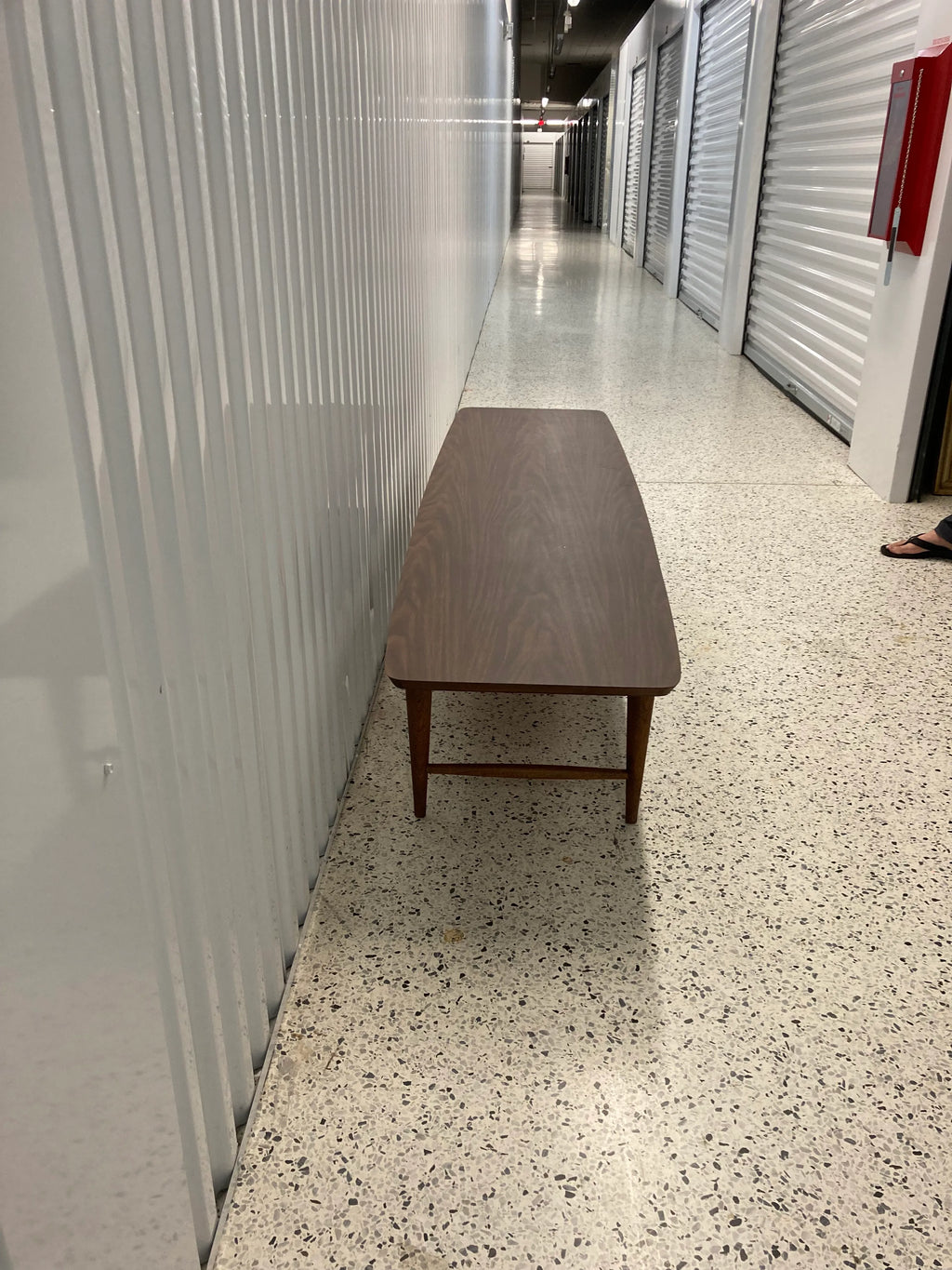 Mid-20th Century Surfboard Style Coffee Table by Lane