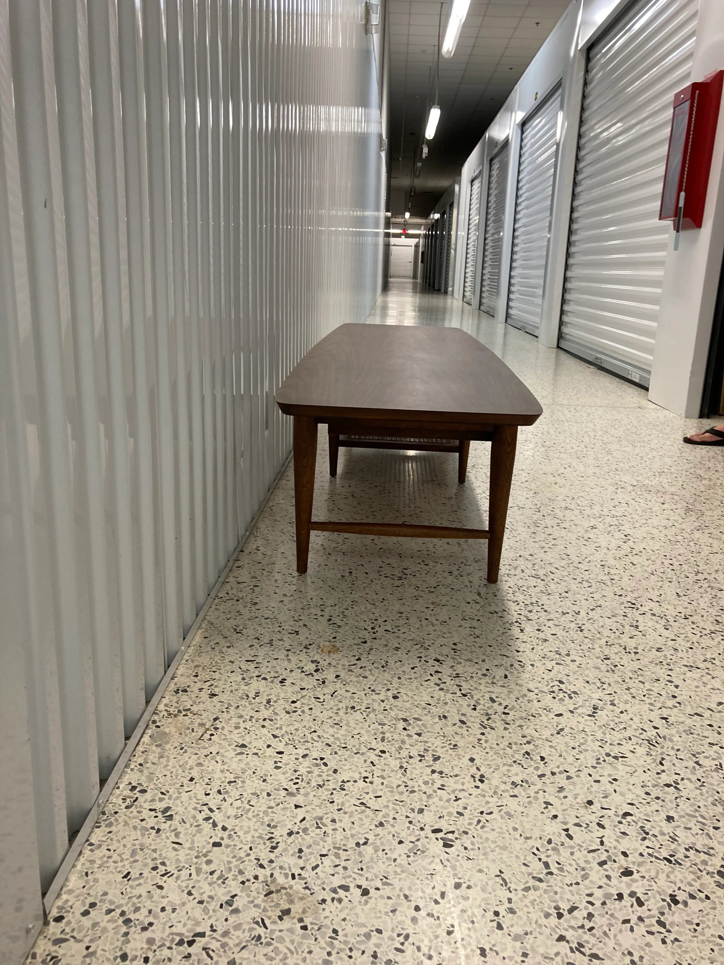 Mid-20th Century Surfboard Style Coffee Table by Lane