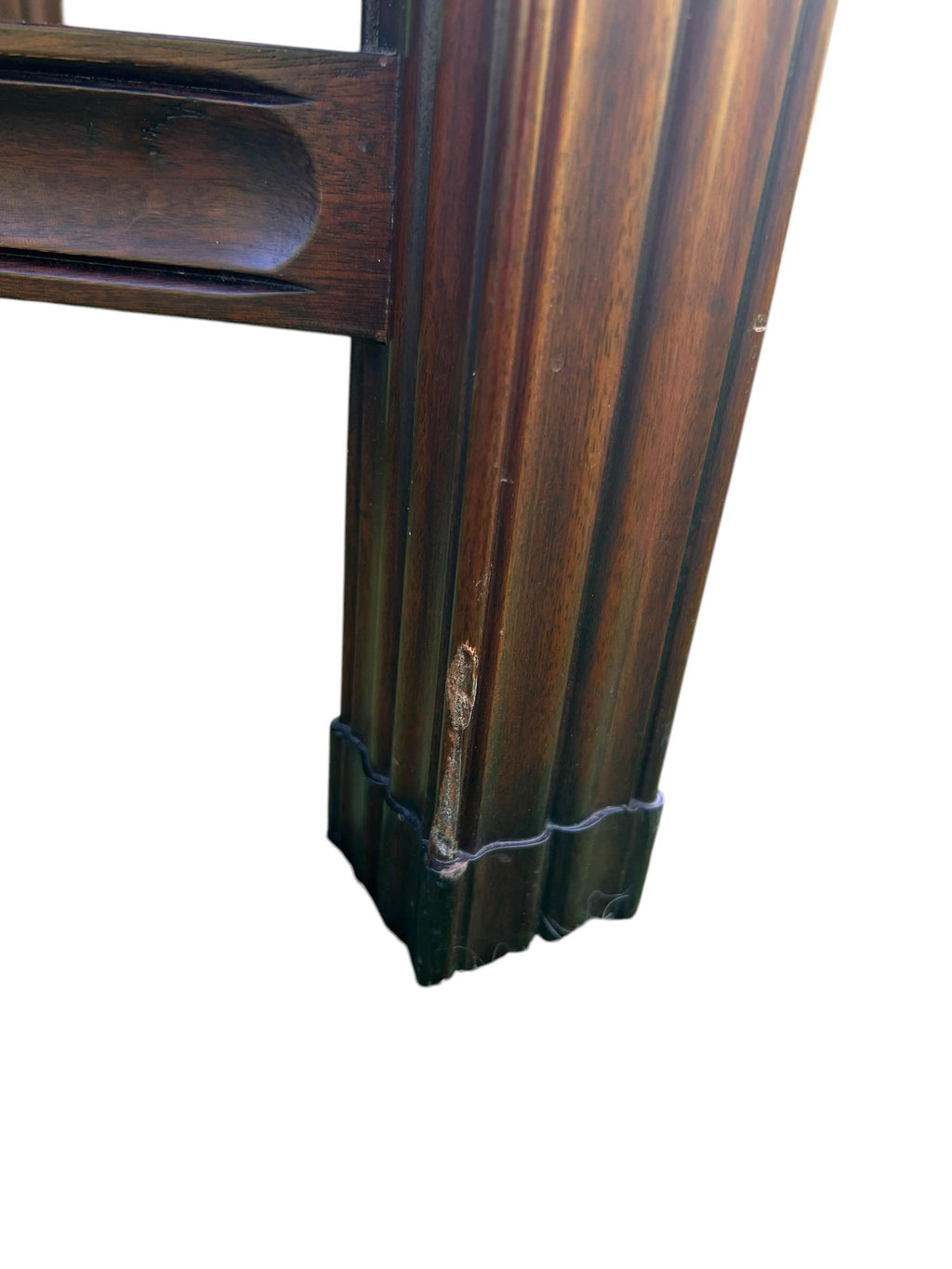 Vintage Henkel Harris Coffee Table in Satinwood or Tulipwood and Banded Flame Mahogany
